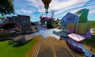 Chrome Crossroads has gone airborne (Image via Fortnite Wiki)